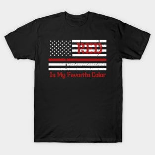 Thin Red Line Firefighter T-Shirt